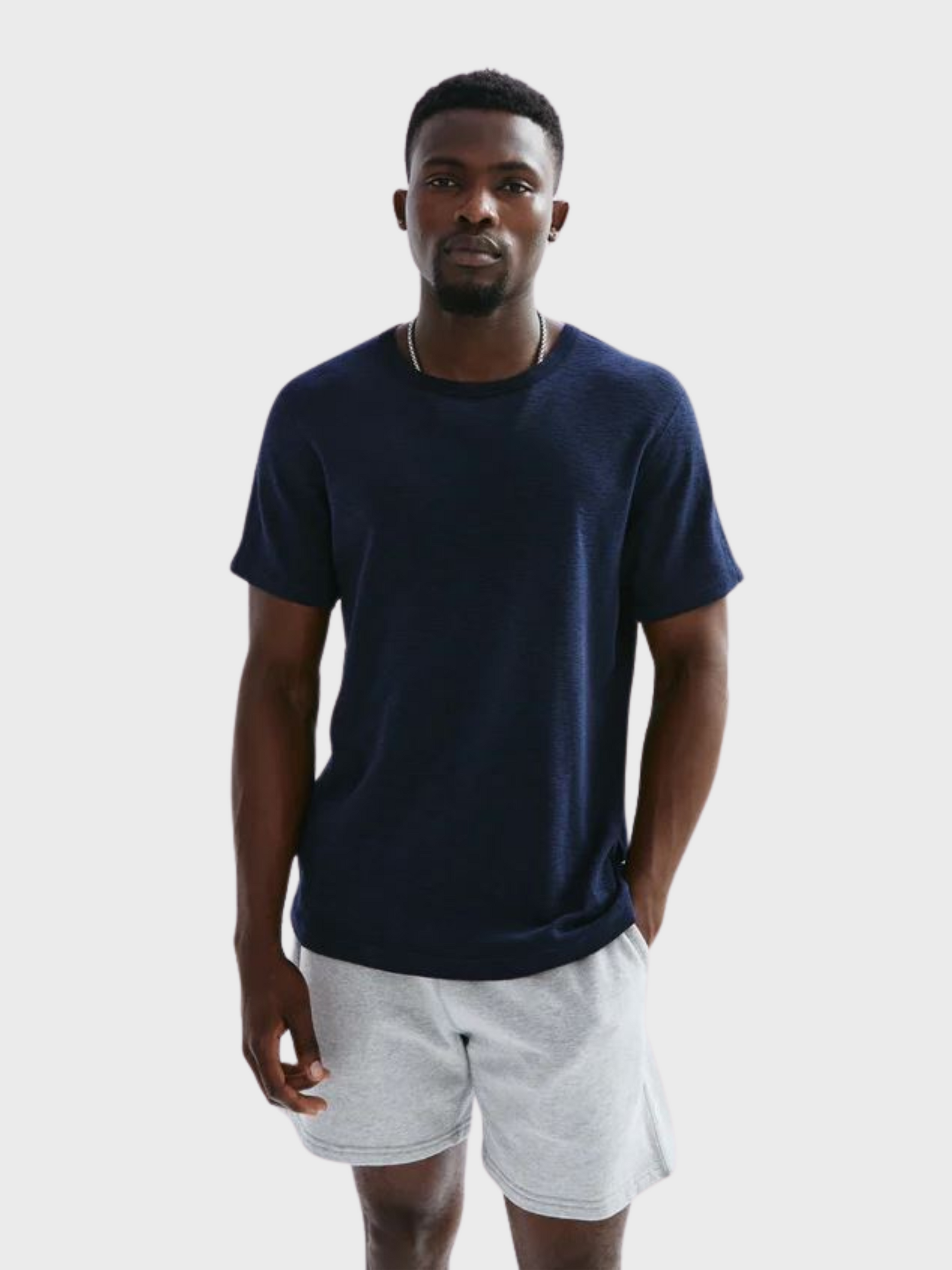 Reigning Champ 1X1 SLUB Knit Slim Fit T-Shirt-Men's T-Shirts-Howard-Surrey-Canada