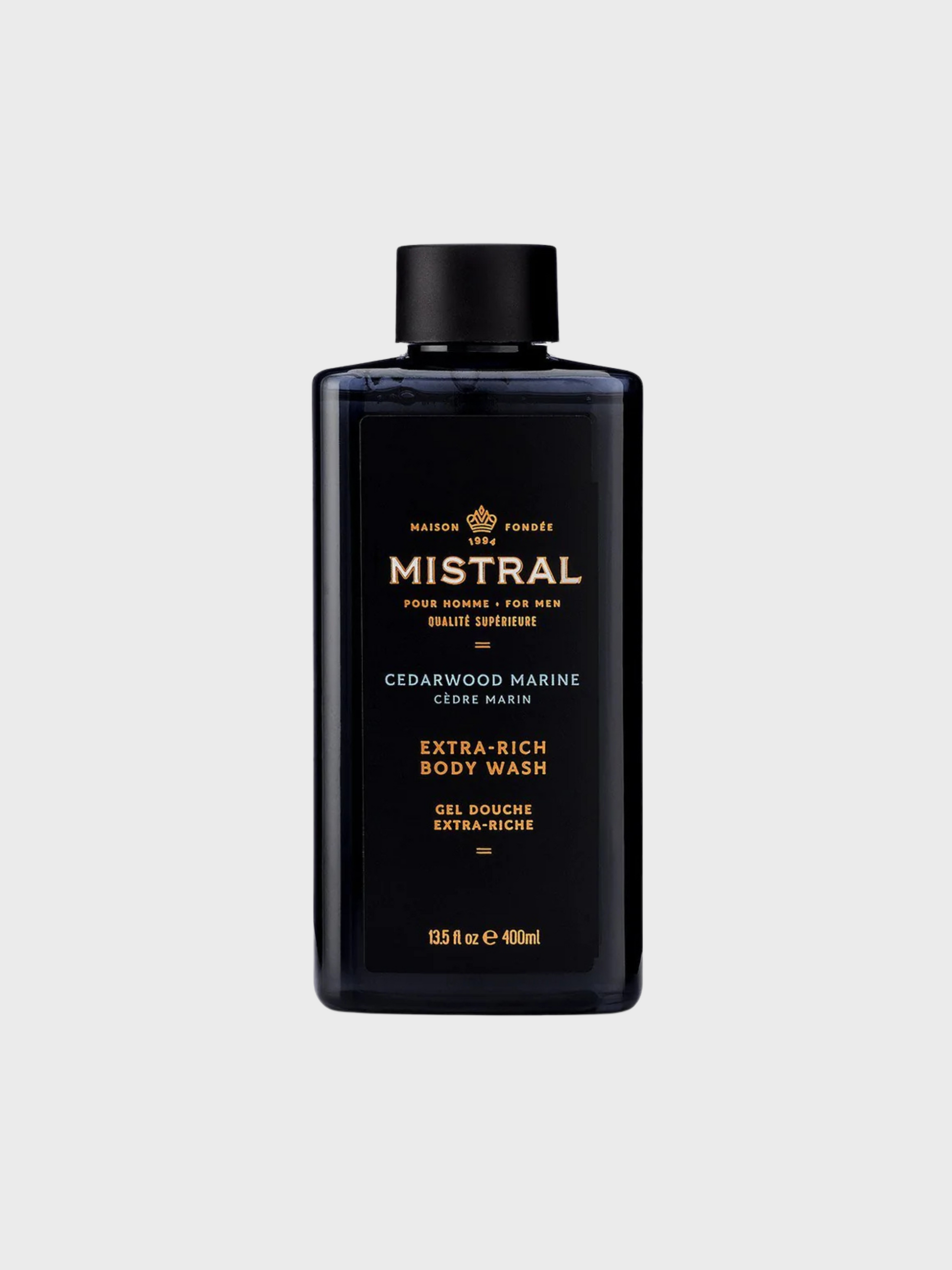 Mistral - Body Wash - 400ml-Men's Accessories-Howard-Surrey-Canada