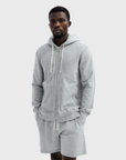 Reigning Champ CORE Knit Mid Wt Terry Full Zip Hoodie-Men's Sweatshirts-Howard-Surrey-Canada