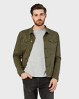 34 Heritage - Travis Jacket - Olive Twill-Men's Jackets-Howard-Surrey-Canada