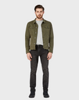 34 Heritage - Travis Jacket - Olive Twill-Men's Jackets-Howard-Surrey-Canada