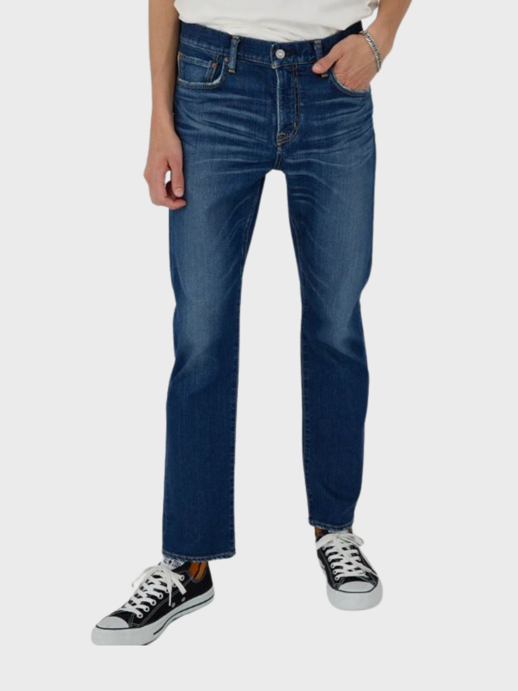 Moussy-MVM Jamul Dress Straight Denim-Blue FW23-Men's Denim-Howard-Surrey-Canada