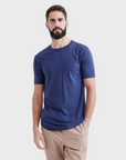 Goodlife Clothing Supima Scallop Crew Jersey Knit T-shirt-Men's T-Shirts-Howard-Surrey-Canada