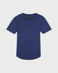 Goodlife Clothing Supima Scallop Crew Jersey Knit T-shirt-Men's T-Shirts-Howard-Surrey-Canada