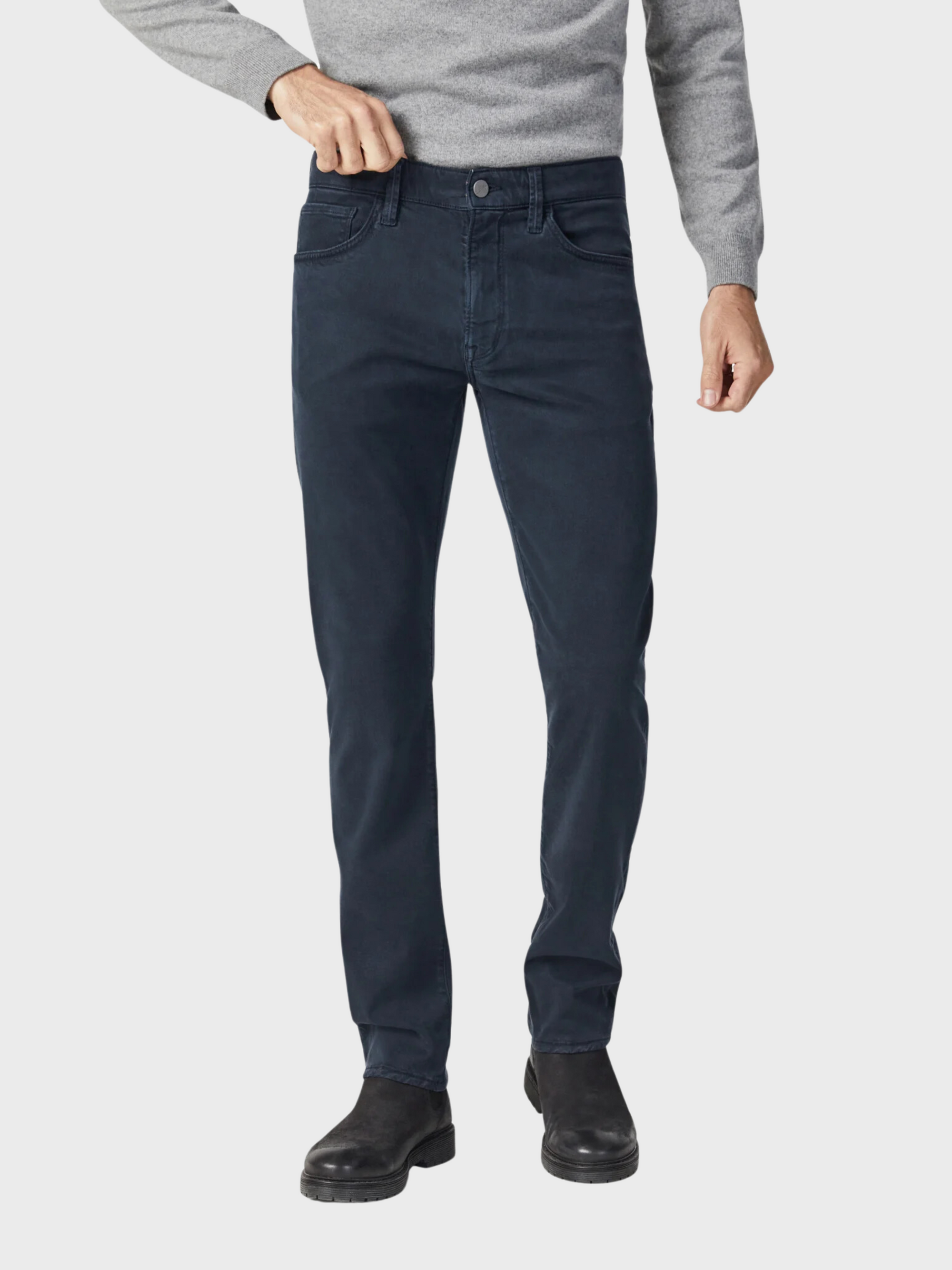 34 Heritage-Cool Pants-Navy Brushed Twill FW23-Men's Pants-Howard-Surrey-Canada