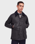 Barbour Bedale Wax Coat - Navy-Men's Coats-Brooklyn-Vancouver-Yaletown-Canada