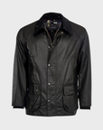 Barbour Bedale Wax Coat - Black-Men's Coats-Brooklyn-Vancouver-Yaletown-Canada