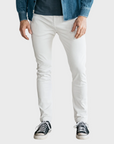 Kato The Axe Chino Denit Heather White-Men's Pants-Brooklyn-Vancouver-Yaletown-Canada