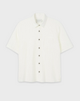 Peregrine Beach Shirt SS White Stripe-Men's Shirts-Brooklyn-Vancouver-Yaletown-Canada