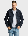 Easy Mondays Field Jacket - Navy-Men's Jackets-Brooklyn-Vancouver-Yaletown-Canada