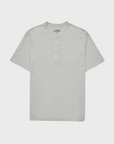 34 Heritage Slub Short Sleeve Henley Tee - Ivory-Men's T-Shirts-Brooklyn-Vancouver-Yaletown-Canada