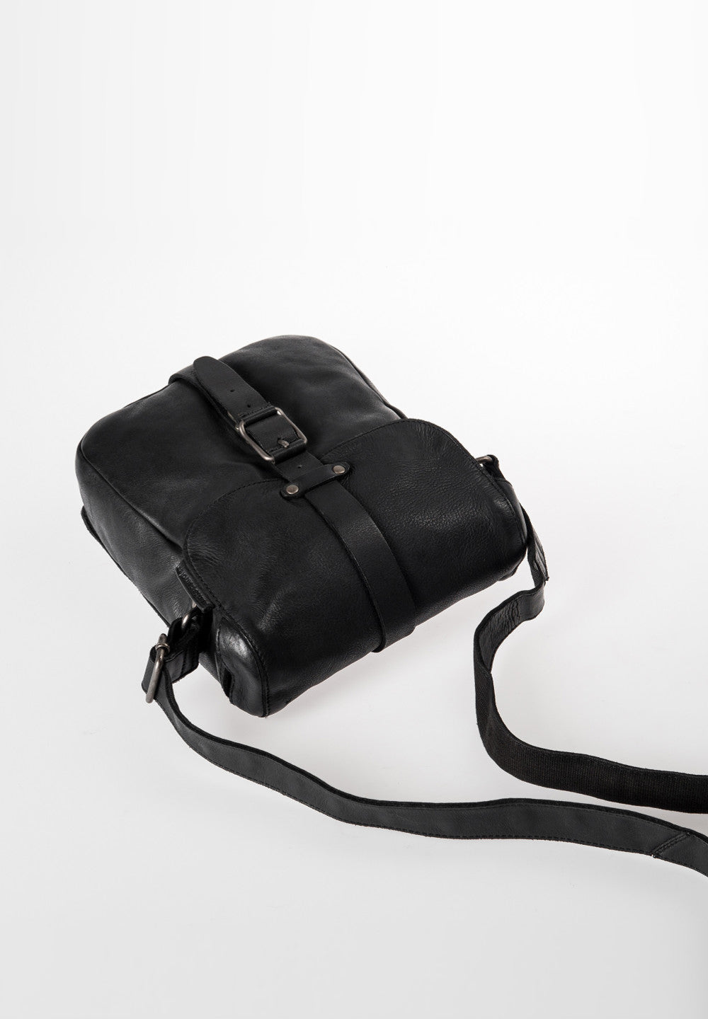 Aunts &amp; Uncles Bags Goatee Crossover Bag Charcoal Black-Men&#39;s Bags-Howard-Surrey-Canada