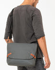 Aunts & Uncles Bags Matsumoto Messenger Bag Gravity Grey-Men's Bags-Howard-Surrey-Canada