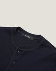 34 Heritage LS Henley Navy-Men's T-Shirts-Howard-Surrey-Canada