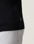 34 Heritage Pique Tee - Black-Men's T-Shirts-Brooklyn-Vancouver-Yaletown-Canada