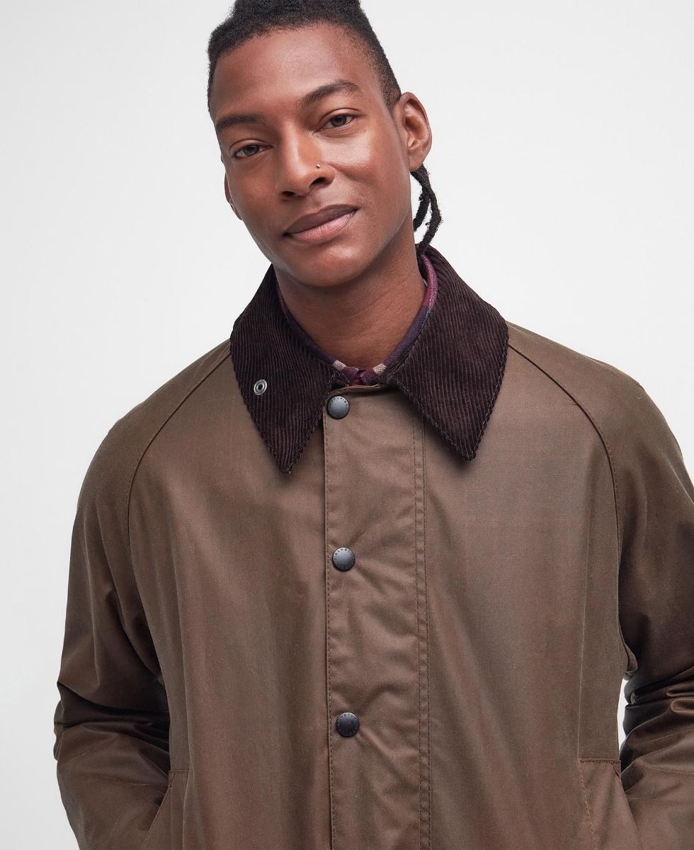 Barbour Beaufort Waxed Jacket - Bark-Men&#39;s Coats-Brooklyn-Vancouver-Yaletown-Canada