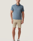 34 Heritage Polo Tee - Ocean View-Men's T-Shirts-Brooklyn-Vancouver-Yaletown-Canada