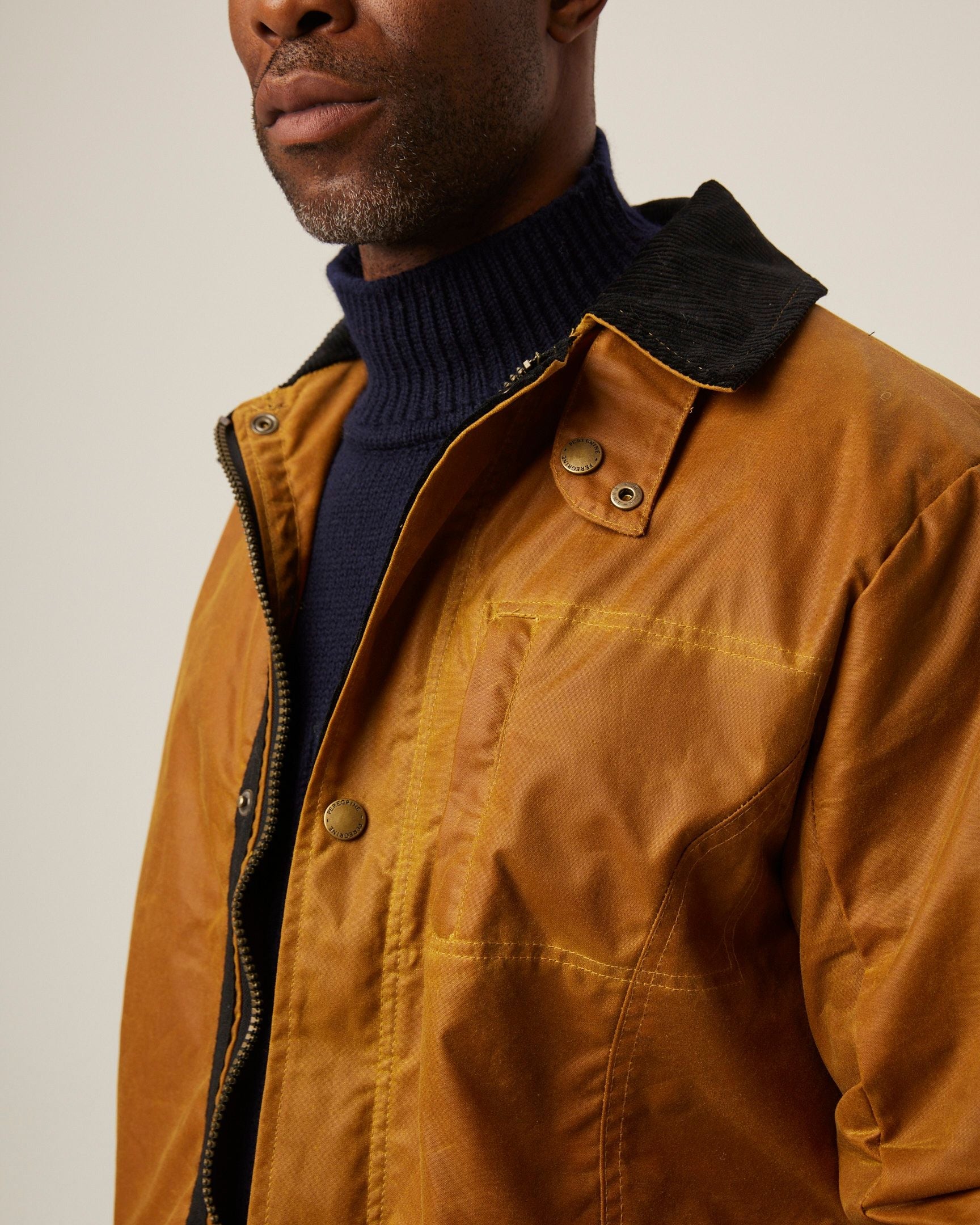 Peregrine Coat Clifton Jacket Mustard-Men's Coats-Howard-Surrey-Canada