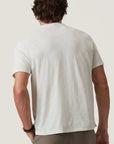 34 Heritage Slub Short Sleeve Henley Tee - Ivory-Men's T-Shirts-Brooklyn-Vancouver-Yaletown-Canada
